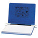 Acco 54133 8 1/2" x 12" Side Bound Hanging Data Post Binder - 6" Capacity with 2 Fasteners, Dark Blue Main Thumbnail 1
