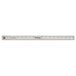 Westcott 10417 18" Stainless Steel Ruler with Cork Back and Hanging Hole - 1/16" Standard Scale Main Thumbnail 1