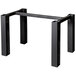 BFM Seating I-Beam 29 1/2" x 71 1/2" Black Rectangular Bar Height Indoor Table Base Main Thumbnail 1