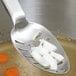 Vollrath 64402 Jacob's Pride 11 3/4" Heavy-Duty One-Piece Slotted Stainless Steel Spoon Main Thumbnail 3