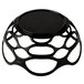 HS Inc. HS1072 7 3/4" Charcoal Open Weave Basket - 24/Case Main Thumbnail 5