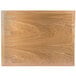 BFM Seating VN3042NT 30" x 42" Natural Veneer Wood Indoor Table Top Main Thumbnail 1