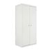 Alera ALECM7824LG 36" x 24" x 78" Light Gray 2-Door Steel Storage Cabinet with Four Shelves Main Thumbnail 1