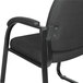 Alera ALERL43C11 Reception Black Fabric Arm Chair Main Thumbnail 6