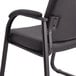 Alera ALERL43C16 Genaro Black Vinyl Arm Chair Main Thumbnail 5