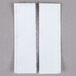3M RF4730 Scotch® 3" x 3/4" White Multi-Purpose Fastener Set - 2/Pack Main Thumbnail 3