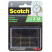 3M RF4721 Scotch® 7/8" Black Indoor Fastener Set - 6/Pack Main Thumbnail 6