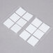 3M RF4720 Scotch® 7/8" White Indoor Fastener Set - 6/Pack Main Thumbnail 4