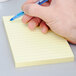 3M 660-5SSCY Post-It® 4" x 6" Canary Yellow Lined 90 Sheet Super Sticky Note Pad   - 5/Pack Main Thumbnail 3