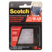 3M RF6730 Scotch® 3" x 1" Clear Extreme Fastener Set - 2/Pack Main Thumbnail 6