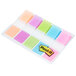 3M 6835CB2 Post-It® 1/2" x 1 3/4" Assorted Bright Color Page Flag with On-the-Go Dispenser - 100 Flags Main Thumbnail 5