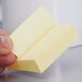 3M 653-24VAD Post-It® 1 1/2" x 2" Canary Yellow 100 Sheet Sticky Note Pad - 24/Pack Main Thumbnail 3