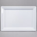 A white rectangular tray.