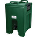 Cambro UC1000519 Ultra Camtainers® 10.5 Gallon Kentucky Green Insulated Beverage Dispenser Main Thumbnail 1