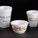 Dart 16MJ20 16 oz. Medium Squat White Foam Food Container - 500/Case Main Thumbnail 3