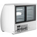 Avantco DLC47-HC-W 47" White Curved Glass Refrigerated Deli Case Main Thumbnail 3