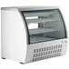 Avantco DLC47-HC-W 47" White Curved Glass Refrigerated Deli Case Main Thumbnail 2