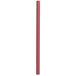 A rosewood colored rectangular pole.