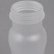 GET SDB-16 16 oz. Frosted Polycarbonate Salad Dressing / Juice Bottle and Lid Set Main Thumbnail 4
