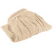 Snap Drape 5412GC29B3-235 Wyndham 21' 6" x 29" Cream Box Pleat Table Skirt with Velcro® Clips Main Thumbnail 3