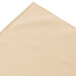Snap Drape 5412GC29B3-235 Wyndham 21' 6" x 29" Cream Box Pleat Table Skirt with Velcro® Clips Main Thumbnail 6