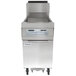 Frymaster HD150G Liquid Propane 50 lb. High-Efficiency Floor Fryer with Thermatron Controls - 100,000 BTU Main Thumbnail 1