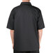 Chef Revival Bronze J109 Unisex Black Customizable Short Sleeve Chef Coat Main Thumbnail 2