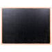 Aarco BOC3648NT-B OAK 36" x 48" Oak Frame Black Marker Board Main Thumbnail 1