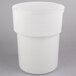 Carlisle 220002 22 Qt. White Round Food Storage Container Main Thumbnail 4
