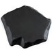 A black square GET Stone-Mel display tray with curved edges.