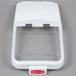 Rubbermaid FG9F7800CLR Replacement Lid with Scoop Hook for Rubbermaid FG360288WHT Main Thumbnail 2
