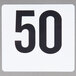 1 to 50 Plastic Table Number Main Thumbnail 2