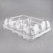 12 Compartment Clear Hinged High Dome Cupcake Container - 5/Pack Main Thumbnail 2