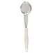 Vollrath 6412335 Jacob's Pride 3 oz. Ivory Solid Oval Spoodle® Portion Spoon Main Thumbnail 2