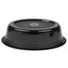 Pactiv Newspring OC16B 16 oz. Black 6 3/4" x 4 3/4" x 1 7/8" VERSAtainer Oval Microwavable Container with Lid - 150/Case Main Thumbnail 8
