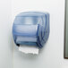 San Jamar T850TBL Integra Roll Towel Dispenser - Arctic Blue Main Thumbnail 1