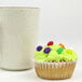 White Fluted Baking Cup 1 3/4" x 1 1/8" - 10000/Case Main Thumbnail 1