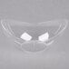 Fineline 6303-CL Tiny Temptations 5" x 2 5/8" Tiny Tureens Clear Plastic Bowl - 240/Case Main Thumbnail 2