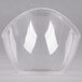 Fineline 6303-CL Tiny Temptations 5" x 2 5/8" Tiny Tureens Clear Plastic Bowl - 240/Case Main Thumbnail 3