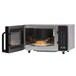 Amana RMS10TS Stainless Steel Commercial Microwave with Push Button Controls - 120V, 1000W Main Thumbnail 4