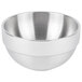 Vollrath 46667 3.4 Qt. Double Wall Stainless Steel Round Satin-Finished Serving Bowl Main Thumbnail 2