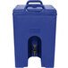 Cambro 1000LCD186 Camtainers® 11.75 Gallon Navy Blue Insulated Beverage Dispenser Main Thumbnail 3