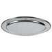 15 3/4" x 8 1/2" Oval Stainless Steel Platter Main Thumbnail 3