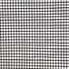 A Baker's Mark loose weave mesh screen with white squares.