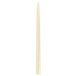 A case of ivory Sterno taper candles with long stems.