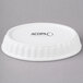 Acopa 6 oz. Oval Bright White Fluted Porcelain Souffle / Creme Brulee Dish - 36/Case Main Thumbnail 4