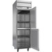 Beverage-Air HRS1-1HS Horizon Series 26" Solid Half Door Reach-In Refrigerator with Stainless Steel Interior Main Thumbnail 2