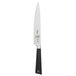A Mercer Culinary Z&#252;M&#174; 8" Forged Carving Knife with a black handle.