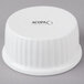 Acopa 4.5 oz. Bright White Fluted Porcelain Ramekin - 48/Case Main Thumbnail 4