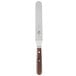 Victorinox 5.2700.25 10" Blade Flexible Offset Baking / Icing Spatula with Rosewood Handle Main Thumbnail 2